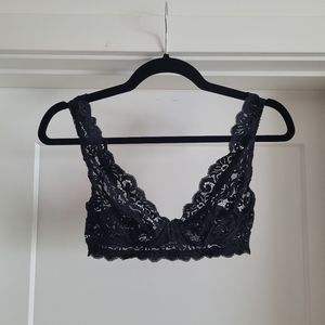 Hanro Moments Bralette Black 36C